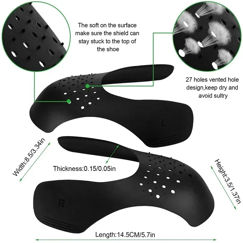 4Pcs Anti Crease Shoe Protecto - Sneaker Care Kit recension och pris
