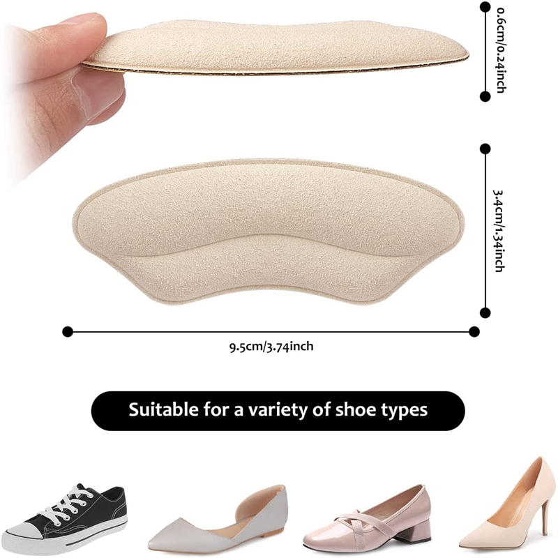 Foot Care Insert Women Insoles - Heel Liner Grip recension och pris