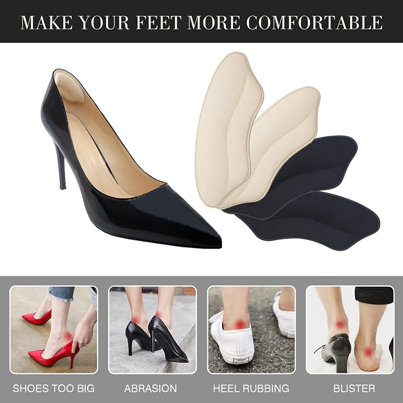 Foot Care Insert Women Insoles - Heel Liner Grip recension och pris