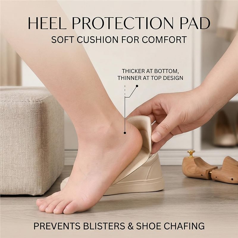 TEXU 10PCS Heel Pads For Shoes - Heel Liner Grip recension och pris