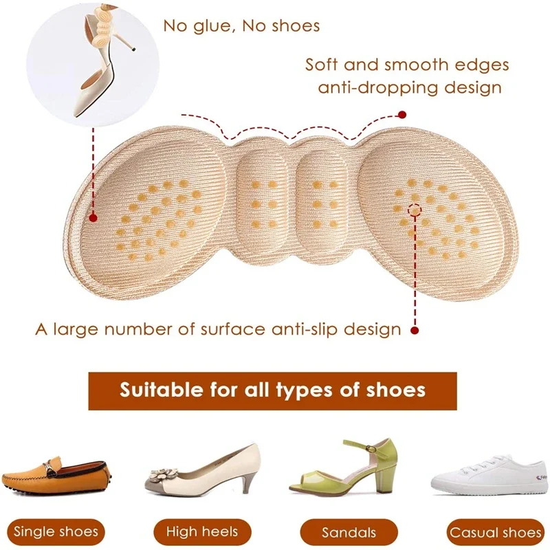High Heels Heel Pads Protector - Heel Liner Grip recension och pris
