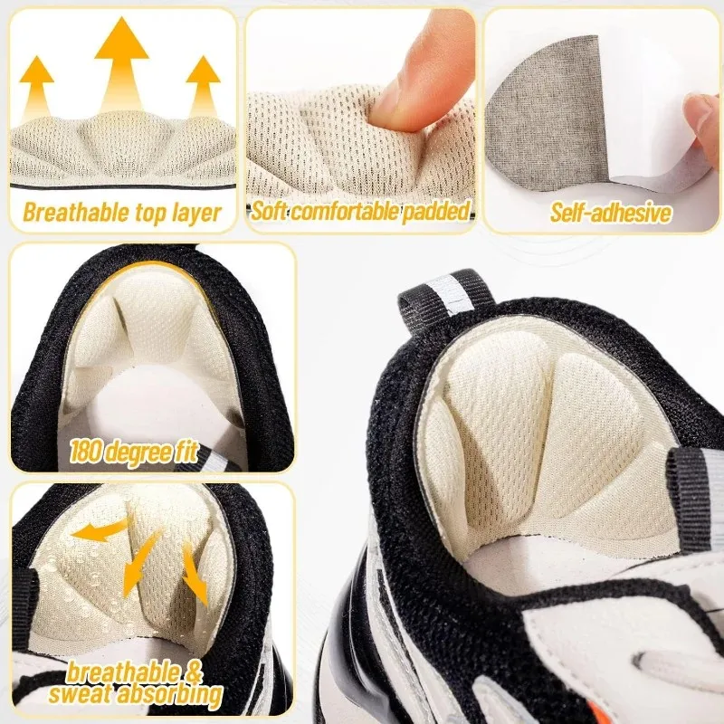 Insoles for Sport Running Shoe - Heel Liner Grip recension och pris