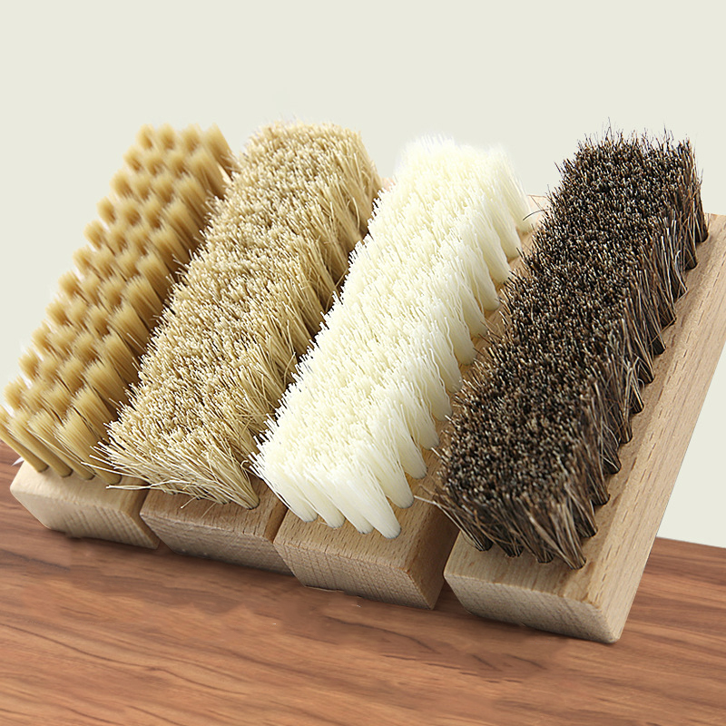 1PC Pig Bristles Shoe Brush Fo - Sneaker Care Kit recension och pris
