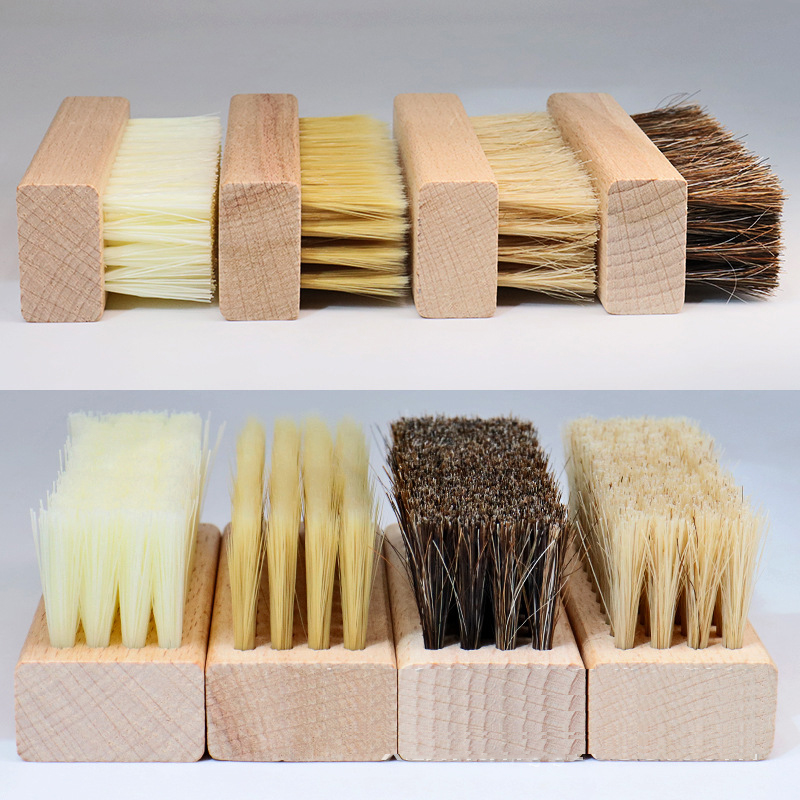 1PC Pig Bristles Shoe Brush Fo - Sneaker Care Kit recension och pris