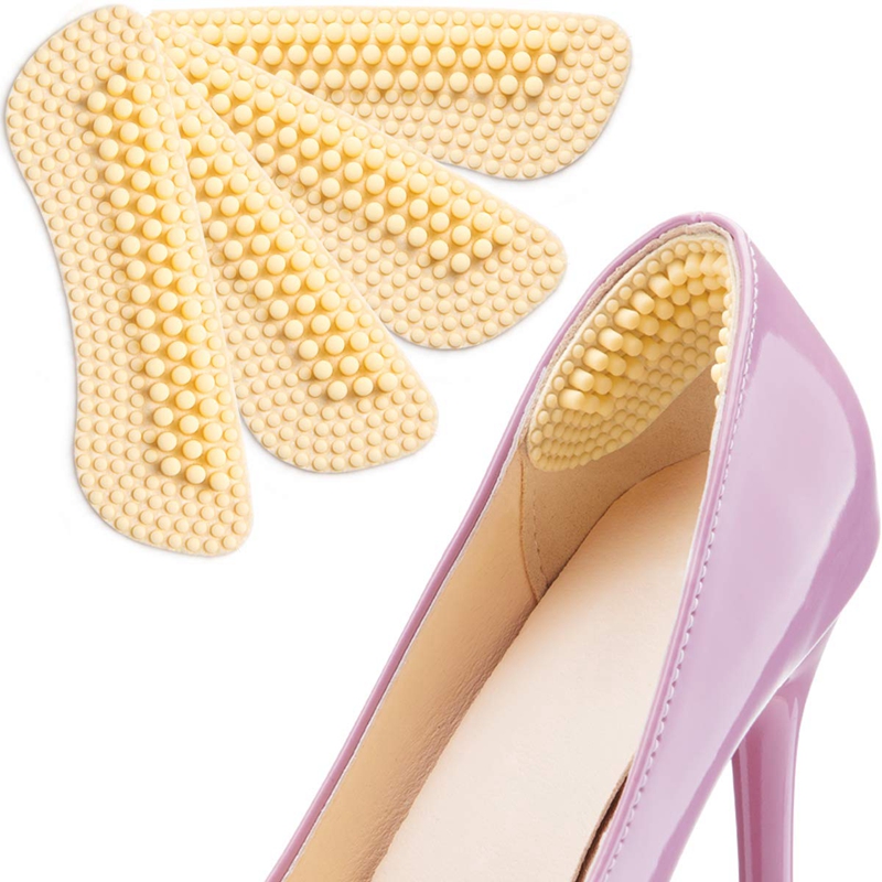 1Pair Silicone Inserts Soft Ma - Heel Liner Grip recension och pris