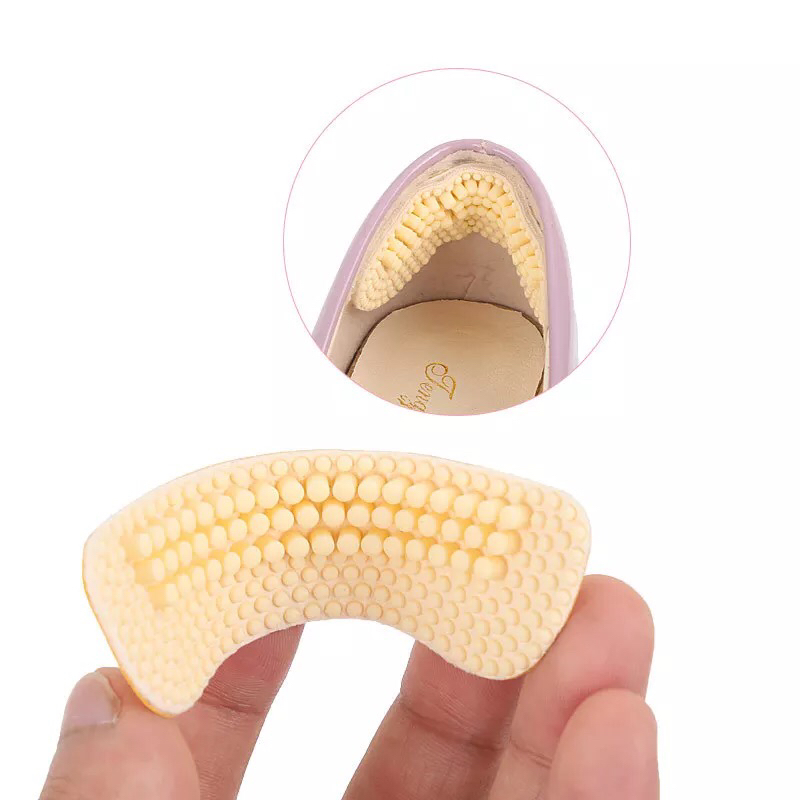 1Pair Silicone Inserts Soft Ma - Heel Liner Grip recension och pris