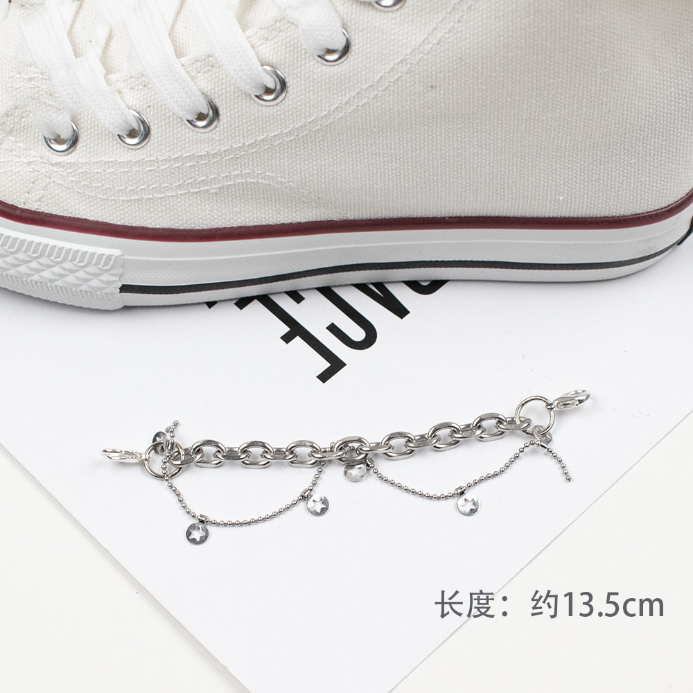 1pcs chain canvas sneakers sho - Sneaker Case recension och pris