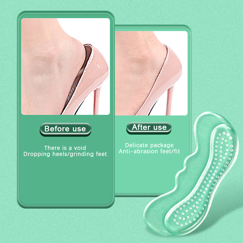 ** Silicone Gel Insoles for Sh - Heel Liner Grip recension och pris