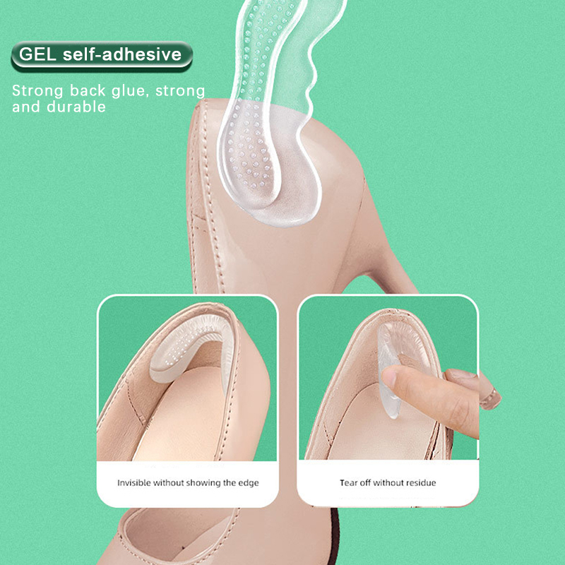** Silicone Gel Insoles for Sh - Heel Liner Grip recension och pris