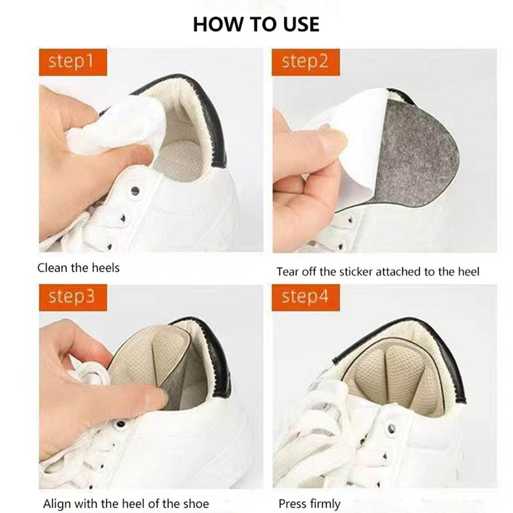 4Pairs Heel Grips Shoes Pads f - Heel Liner Grip recension och pris