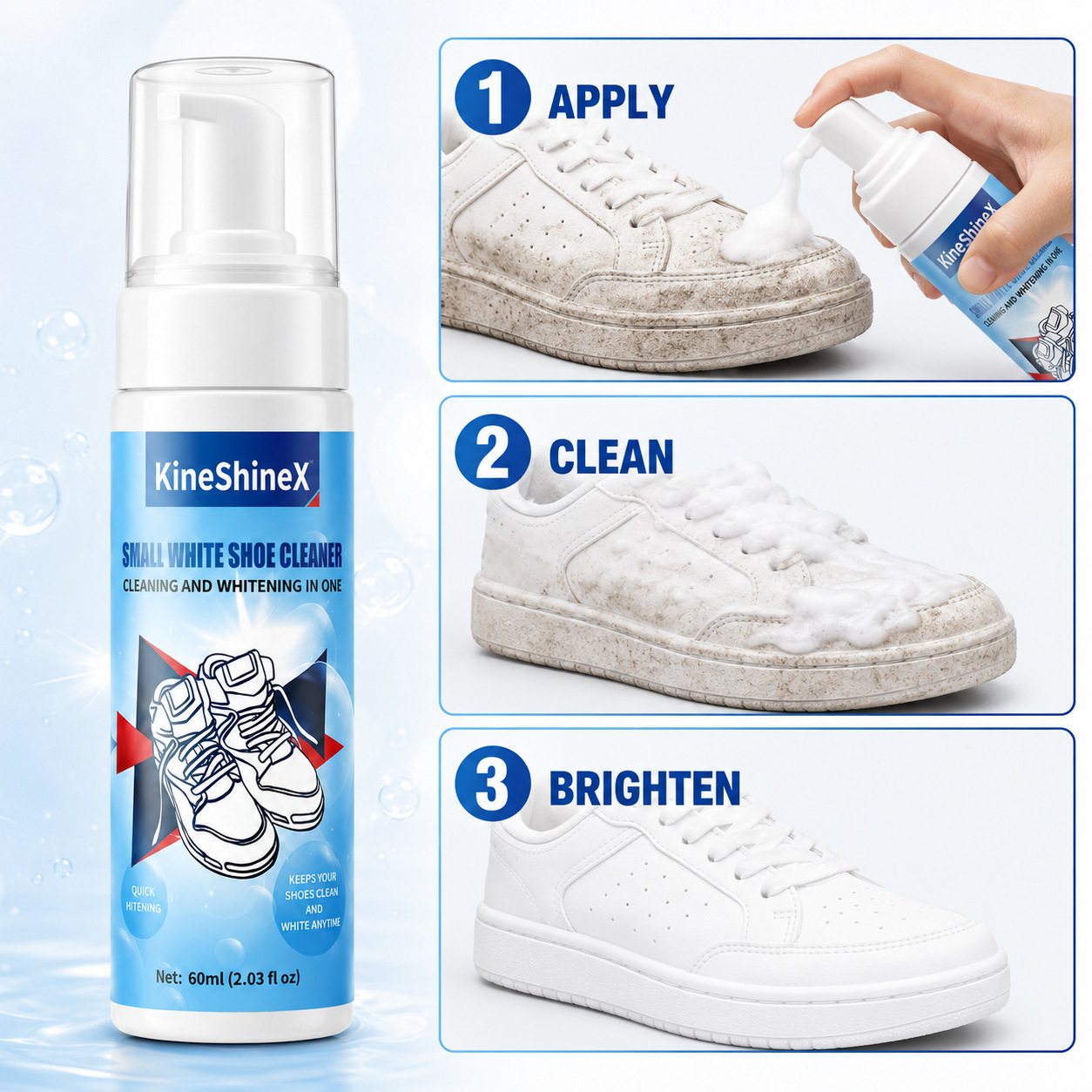 Gihen Shoe Cleaner Kits Water- - Sneaker Care Kit recension och pris