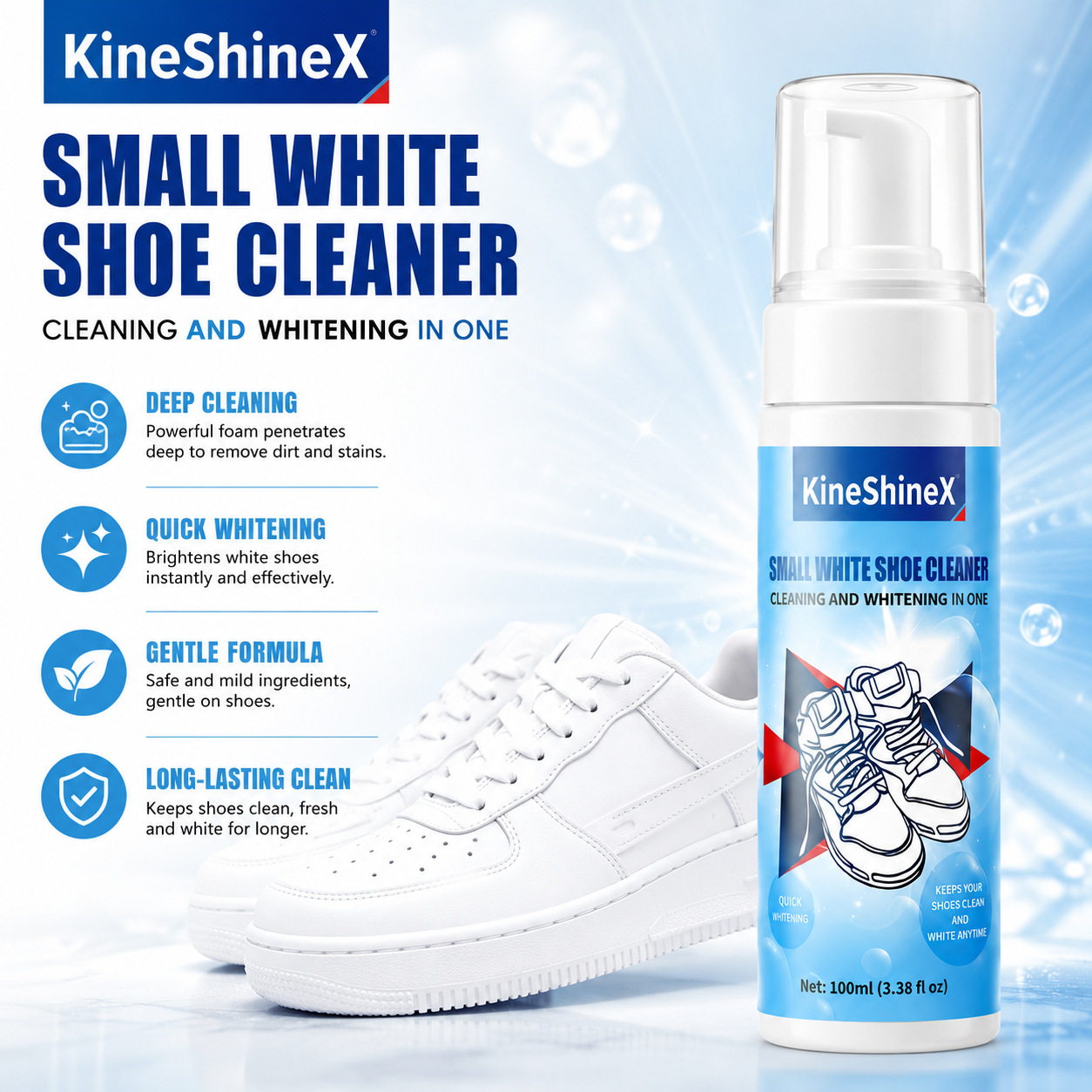 Gihen Shoe Cleaner Kits Water- - Sneaker Care Kit recension och pris